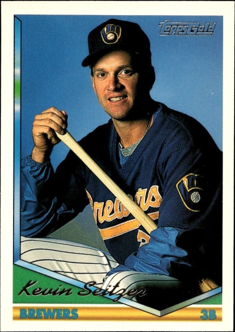 1994 Topps Kevin Seitzer #411 trading card