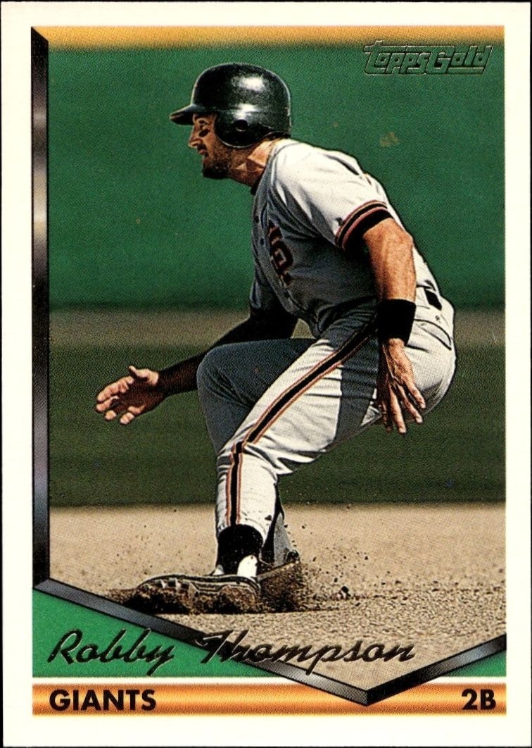 1994 Topps Robby Thompson #505 trading card