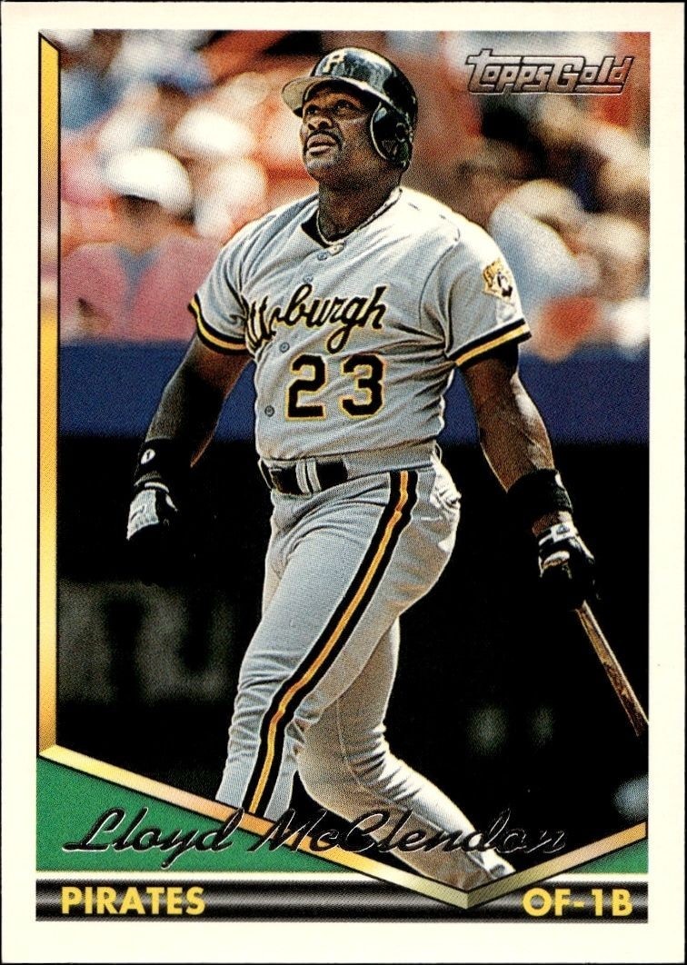 1994 Topps Lloyd McClendon #518 trading card