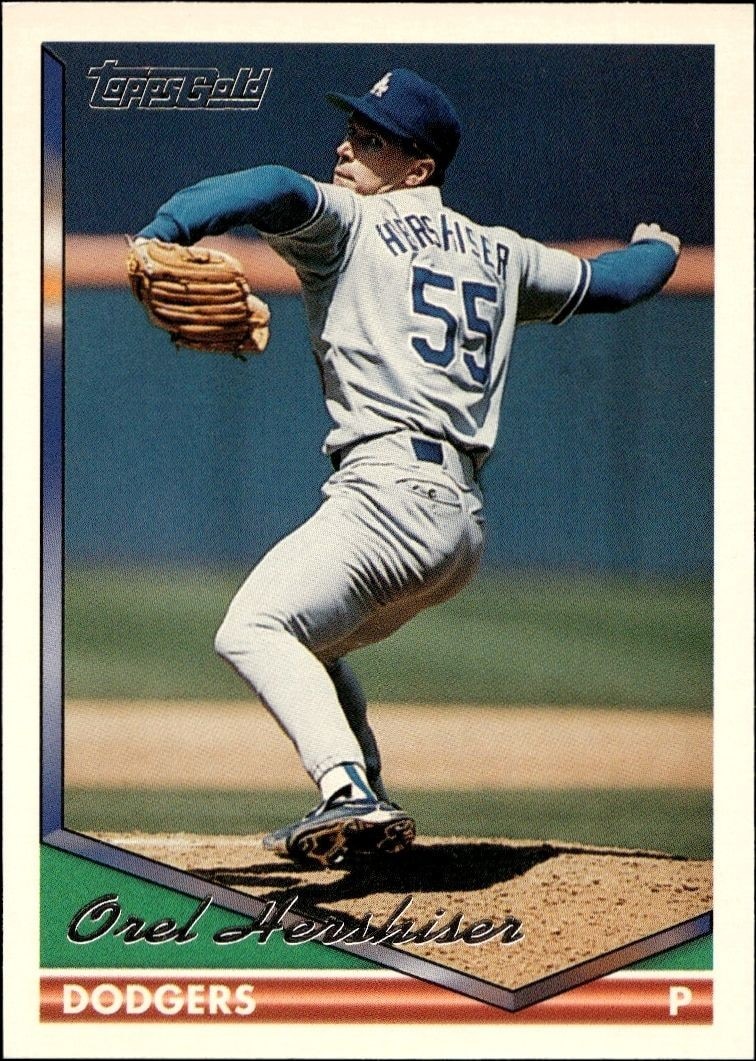 1994 Topps Orel Hershiser #460 trading card