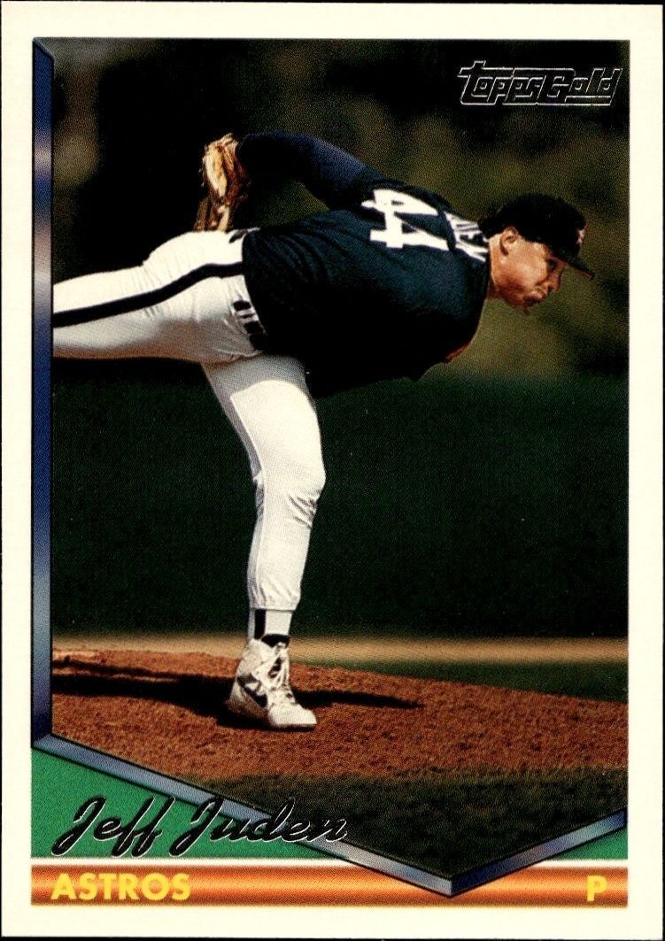 1994 Topps Jeff Juden #541 trading card