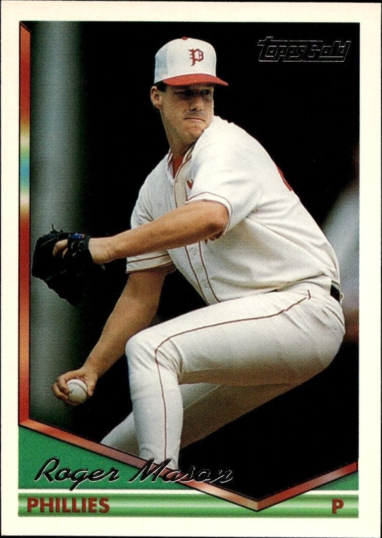 1994 Topps Roger Mason #533 trading card