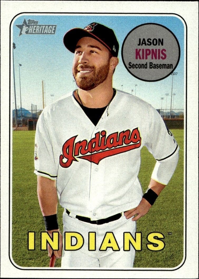 2018 Topps Heritage Jason Kipnis #199 trading card