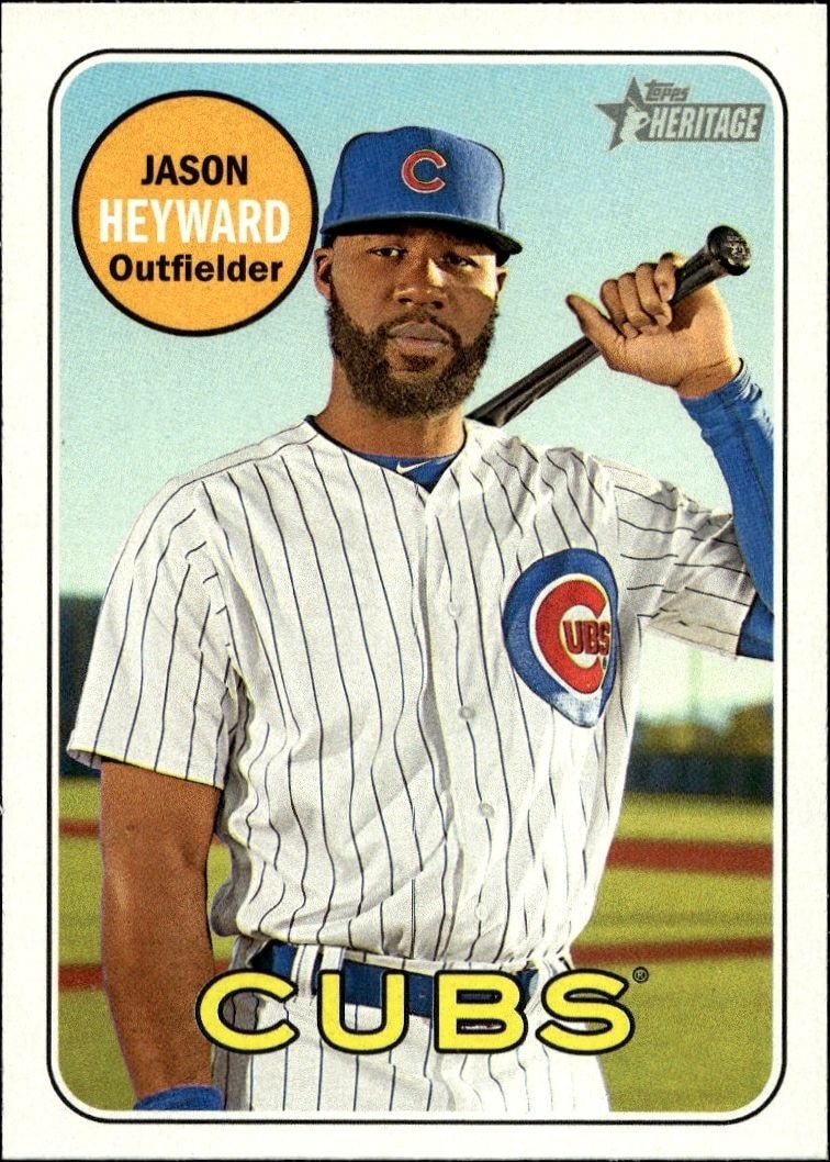 2018 Topps Heritage Jason Heyward #368 trading card