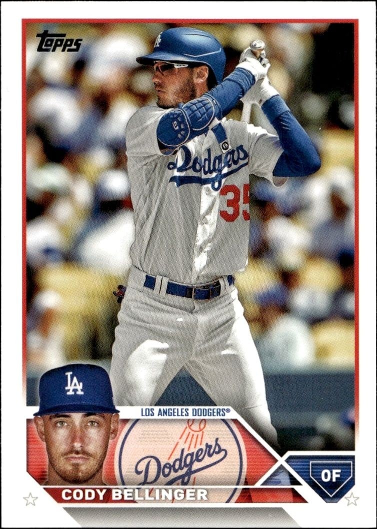 2023 Topps Series 1 Cody Bellinger #131 trading card