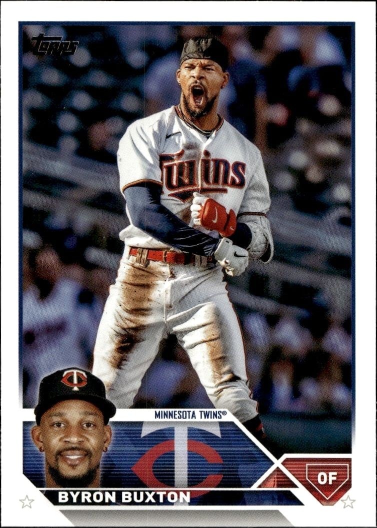 2023 Topps Series 1 Byron Buxton #25 trading card