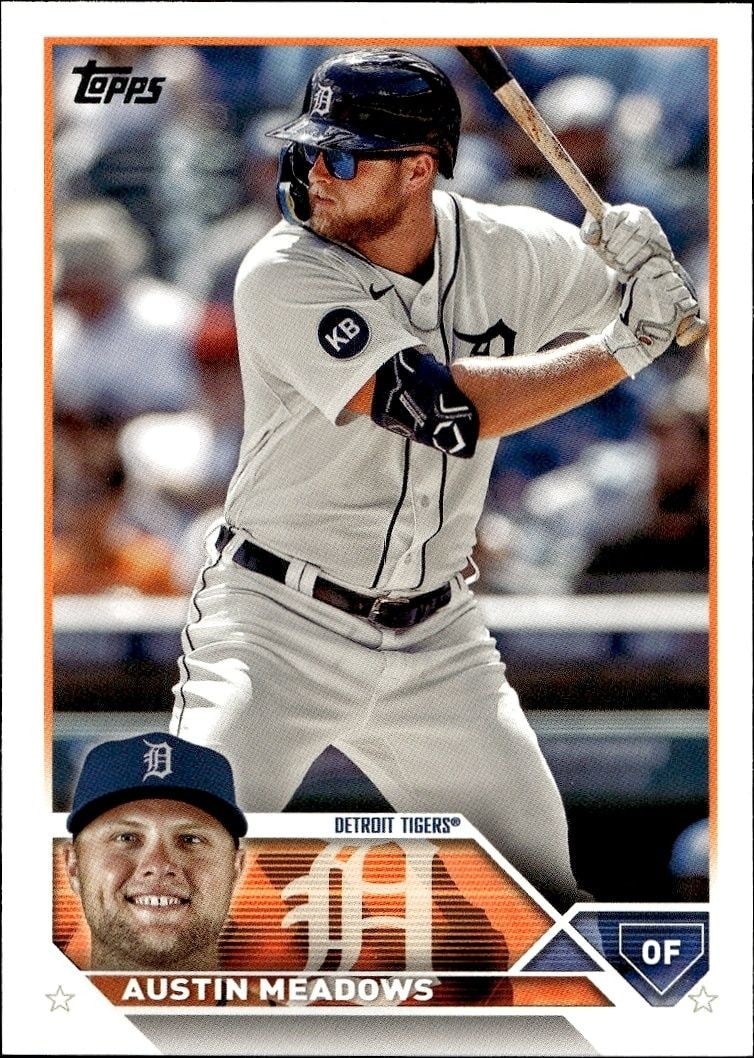 2023 Topps Series 1 Austin Meadows #252 trading card