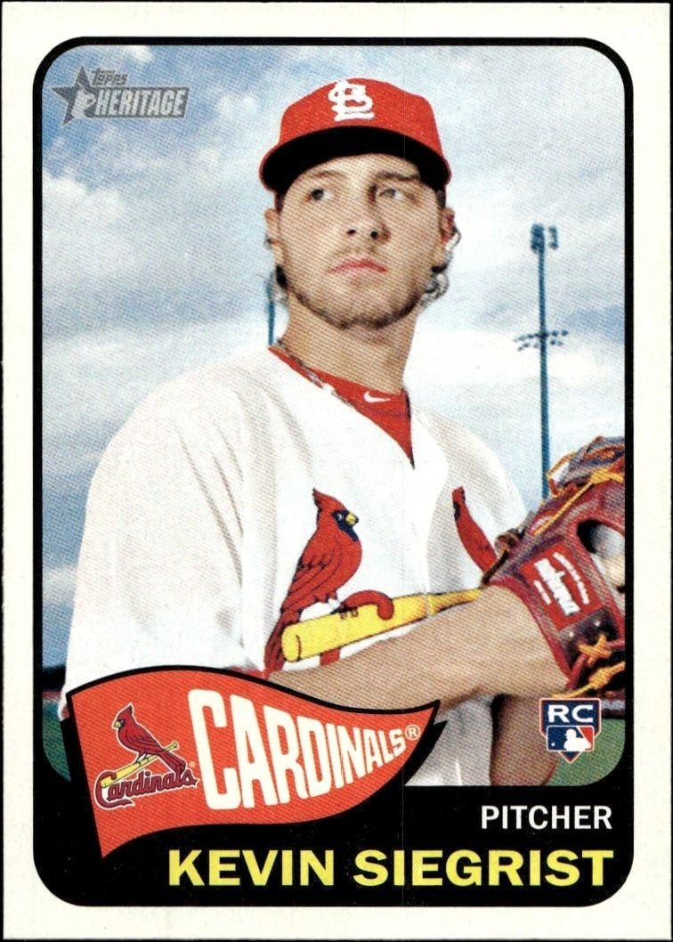 2014 Topps Heritage High Number Kevin Siegrist #H561 trading card