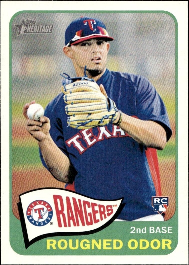 2014 Topps Heritage High Number Rougned Odor #H534 trading card