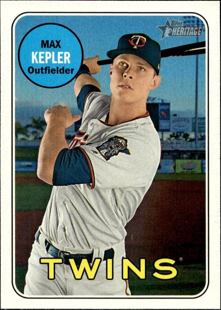 2018 Topps Heritage Max Kepler #73 trading card