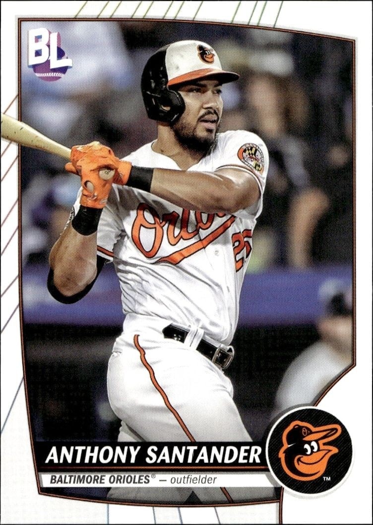 2023 Topps Big League Anthony Santander #169 trading card