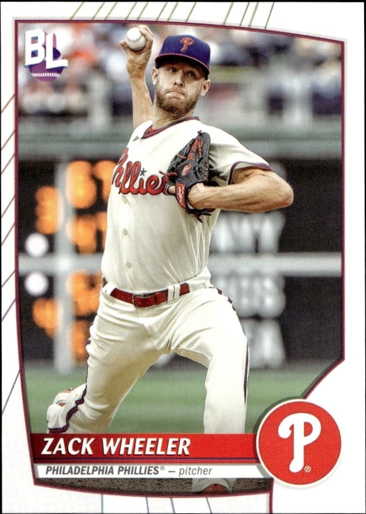 2023 Topps Big League Zack Wheeler #90 trading card