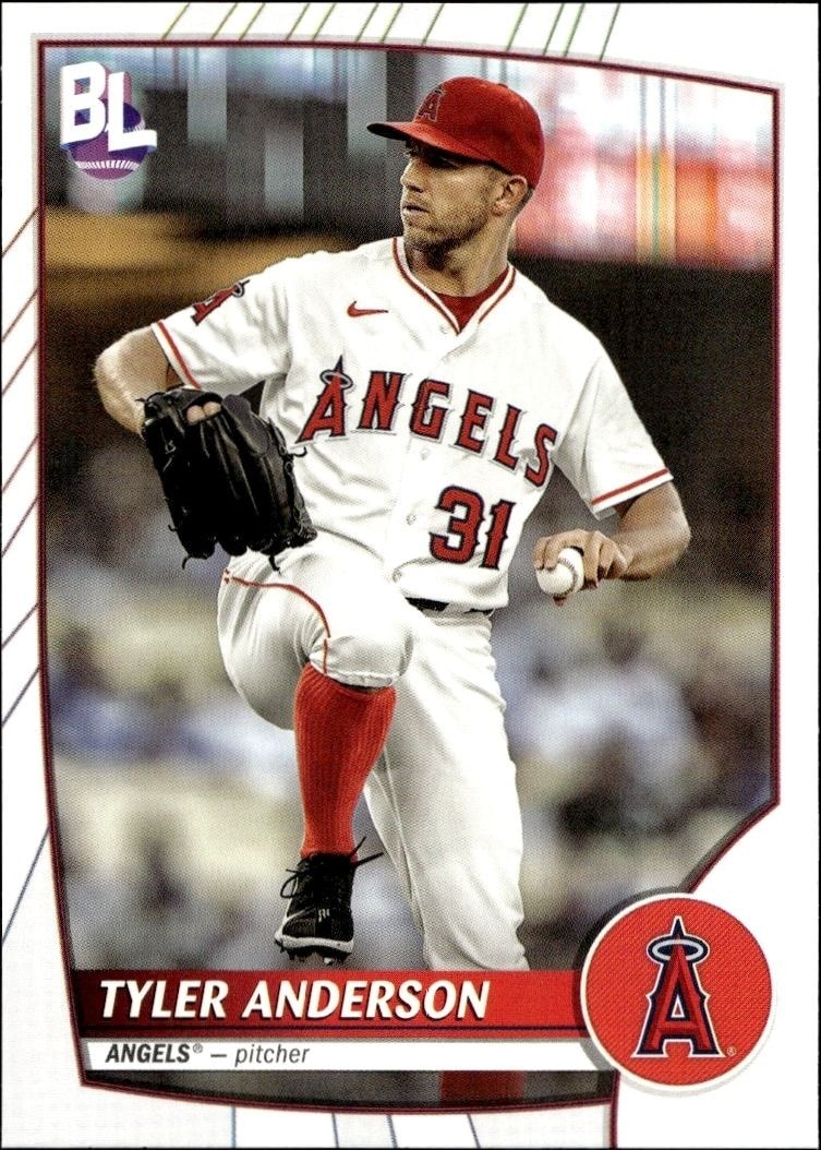 2023 Topps Big League Tyler Anderson #194 trading card