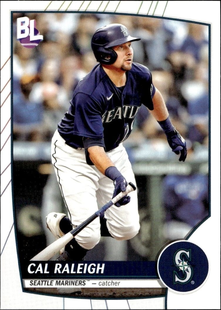 2023 Topps Big League Cal Raleigh #122 trading card