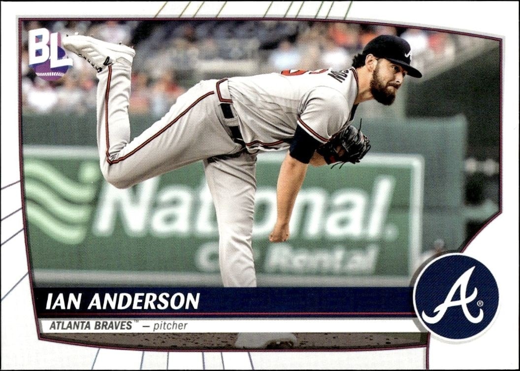 2023 Topps Big League Ian Anderson #127 trading card