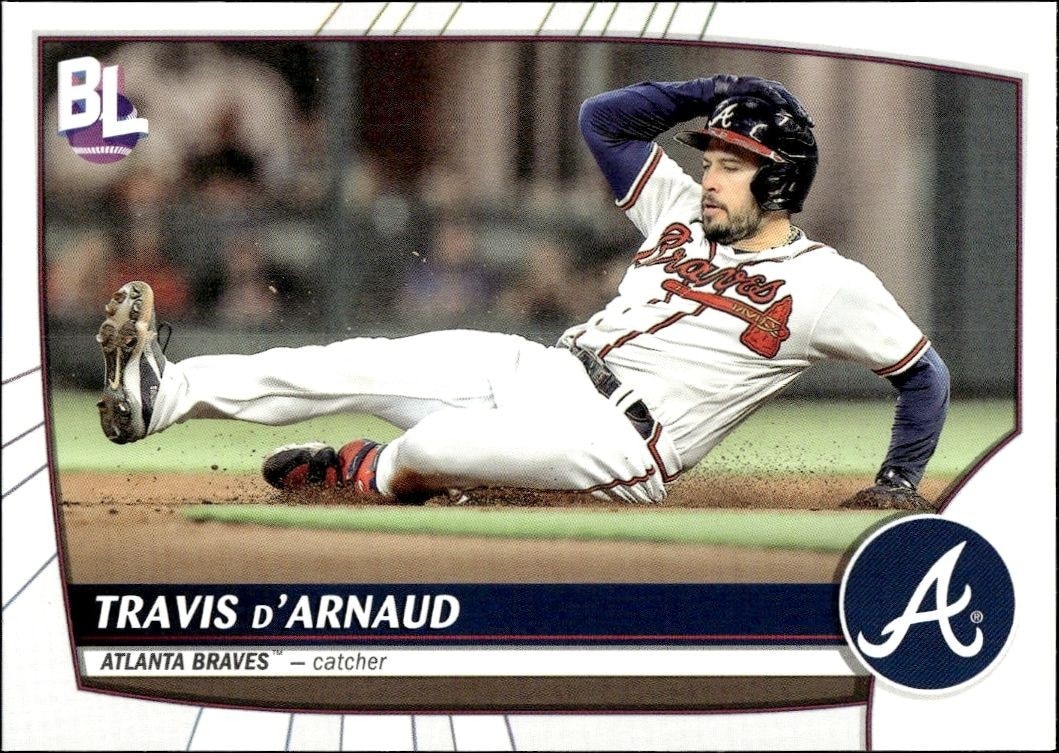2023 Topps Big League Travis d'Arnaud #108 trading card