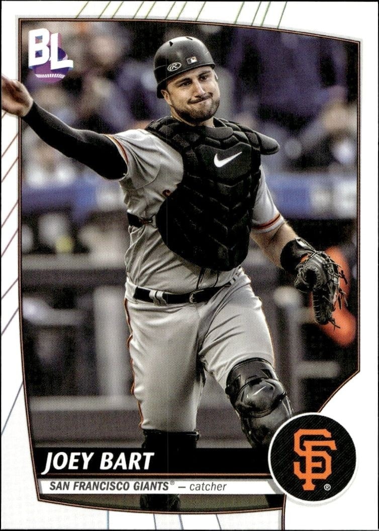 2023 Topps Big League Joey Bart #160 trading card