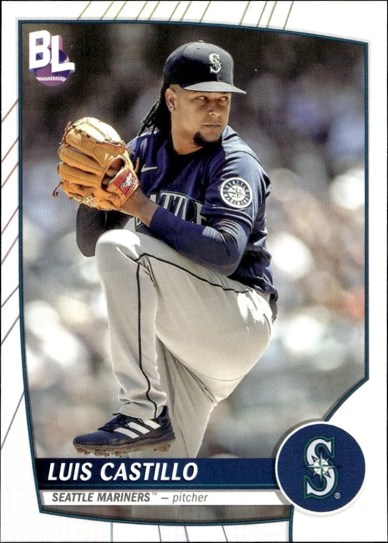 2023 Topps Big League Luis Castillo #180 trading card