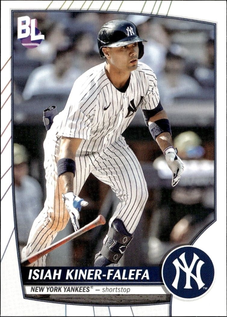 2023 Topps Big League Isiah Kiner-Falefa #183 trading card
