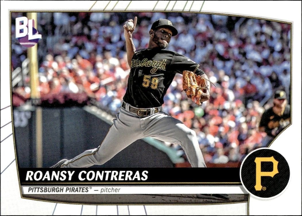 2023 Topps Big League Roansy Contreras #121 trading card