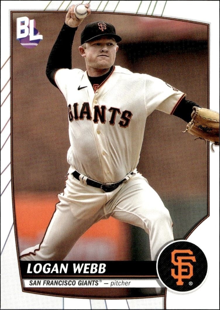 2023 Topps Big League Logan Webb #140 trading card