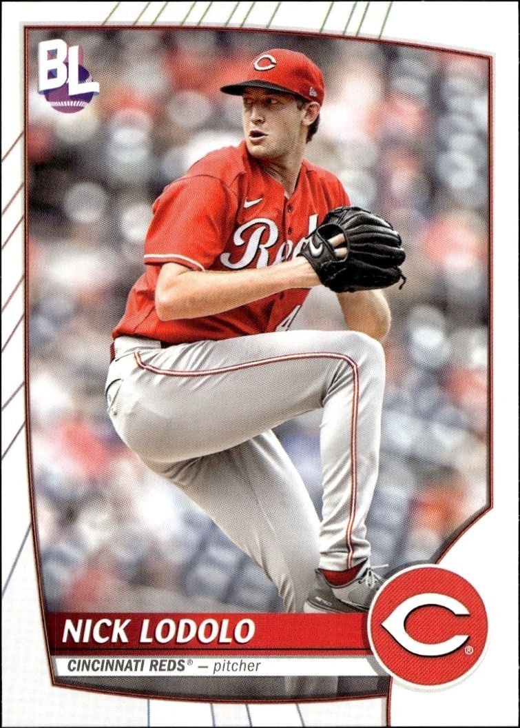 2023 Topps Big League Nick Lodolo #28 trading card