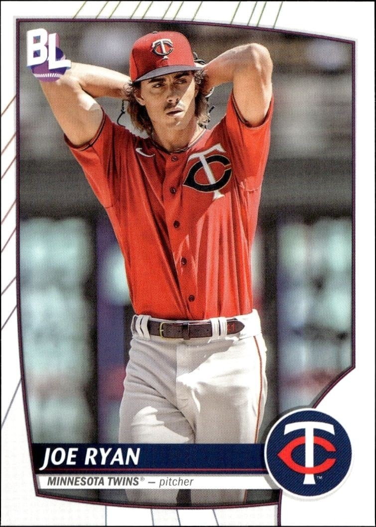 2023 Topps Big League Joe Ryan #25 trading card