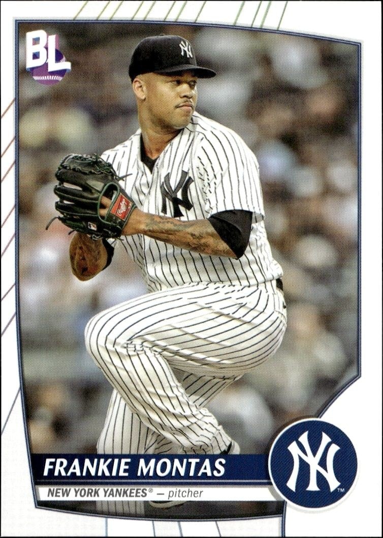 2023 Topps Big League Frankie Montas #92 trading card