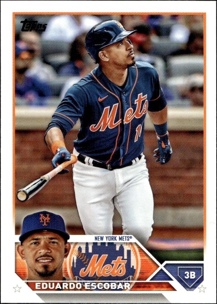 2023 Topps Series 1 Eduardo Escobar #118 trading card
