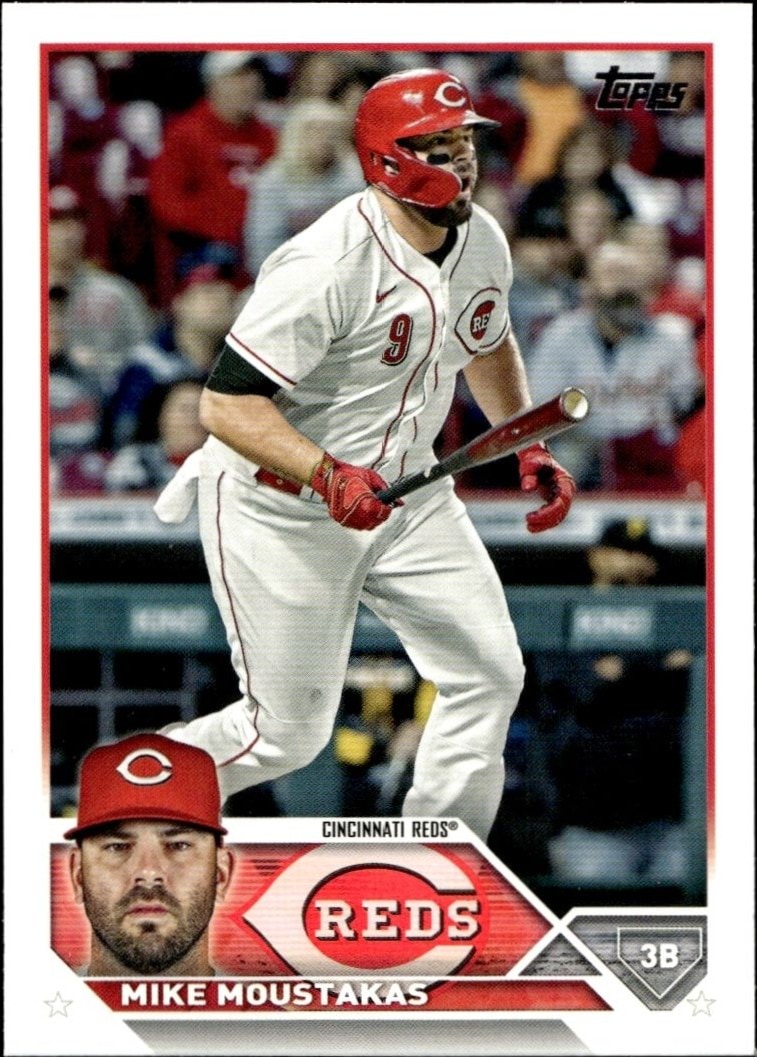 2023 Topps Series 2 Mike Moustakas #539 trading card