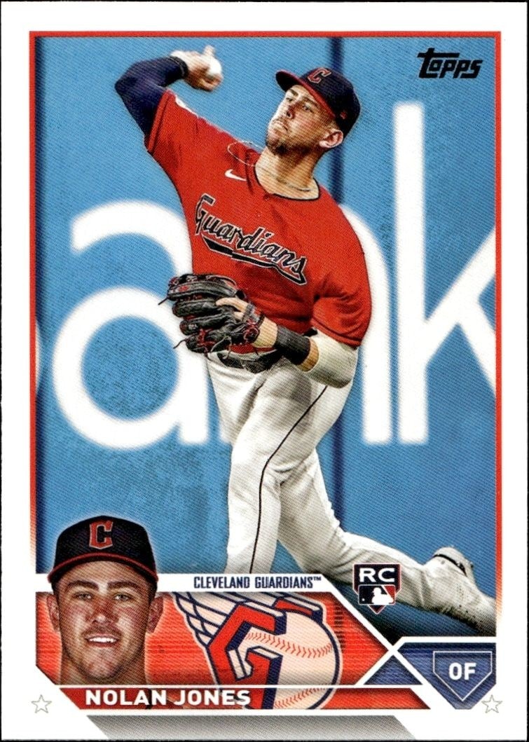 2023 Topps Series 1 Nolan Jones #129 trading card