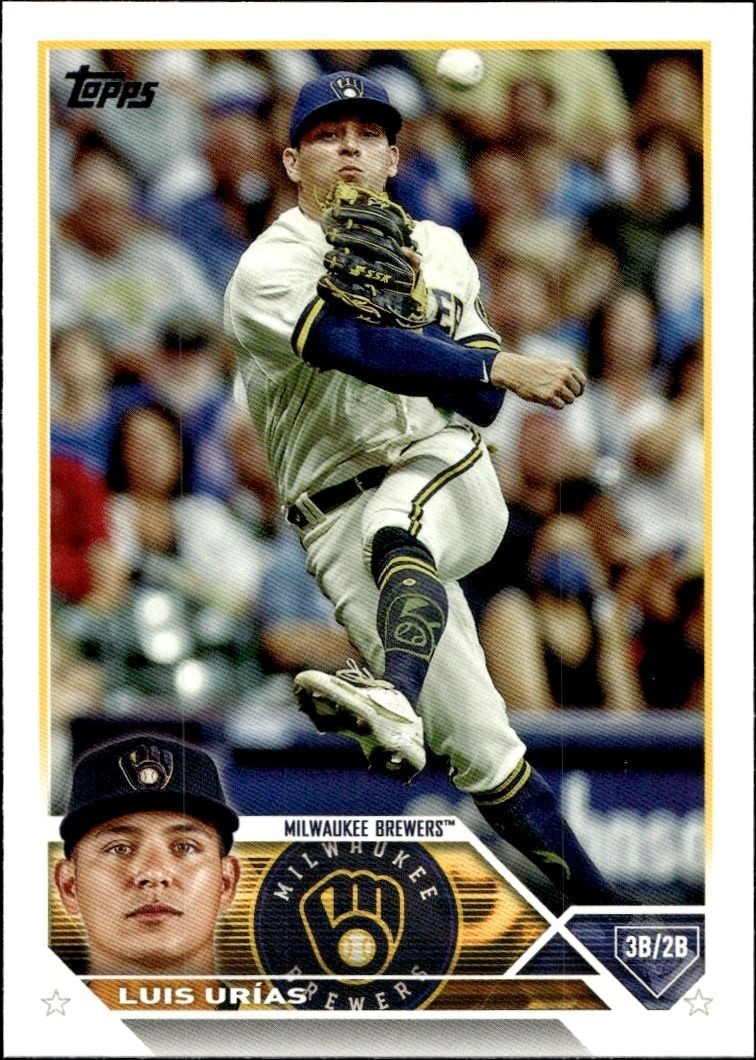 2023 Topps Series 1 Luis Urias #322 trading card