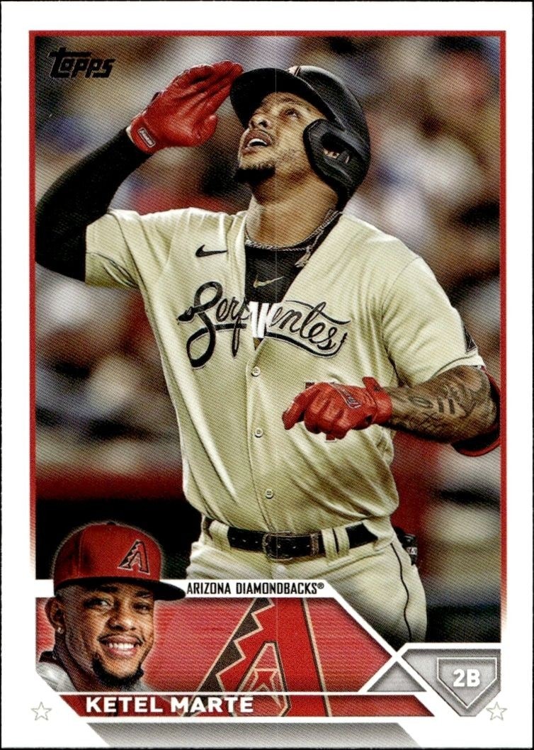2023 Topps Series 1 Ketel Marte #239 trading card