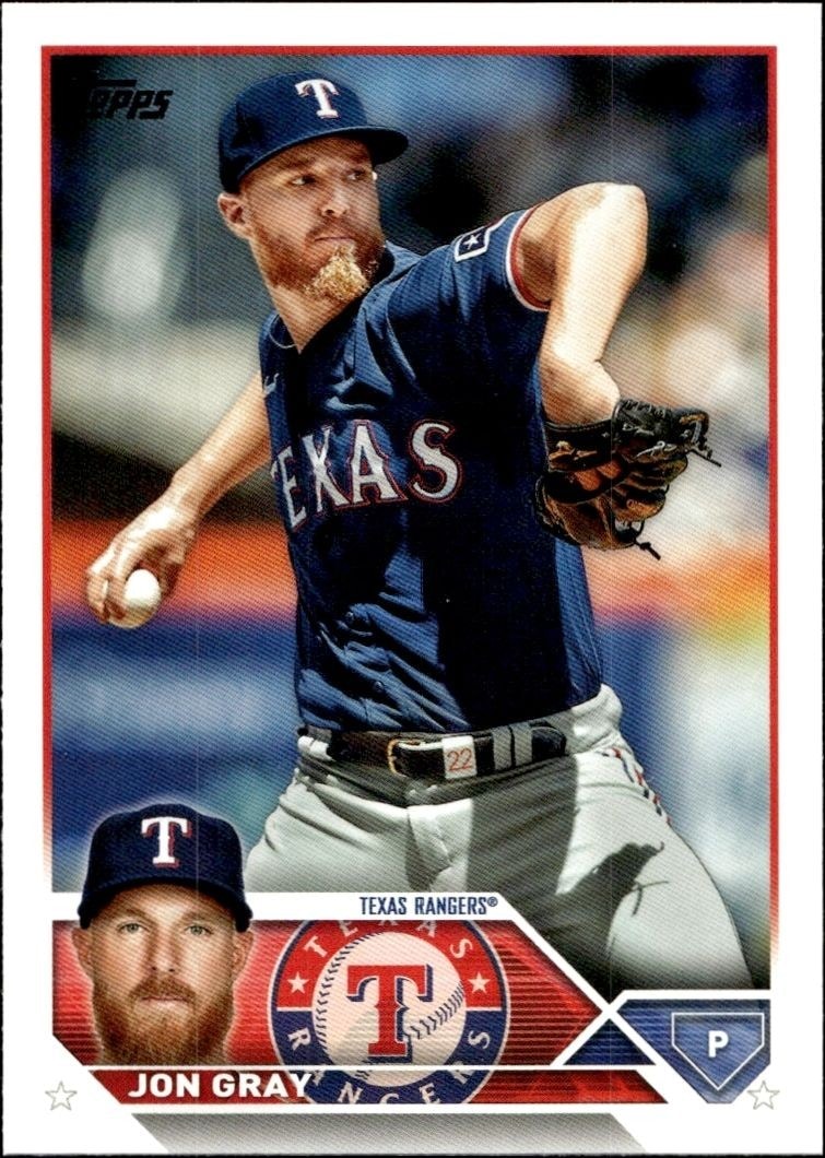 2023 Topps Series 1 Jon Gray #73 trading card