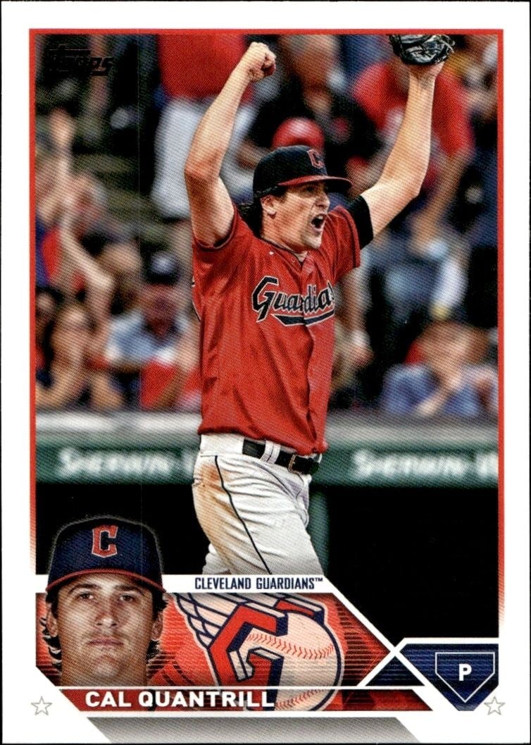 2023 Topps Series 1 Cal Quantrill #255 trading card