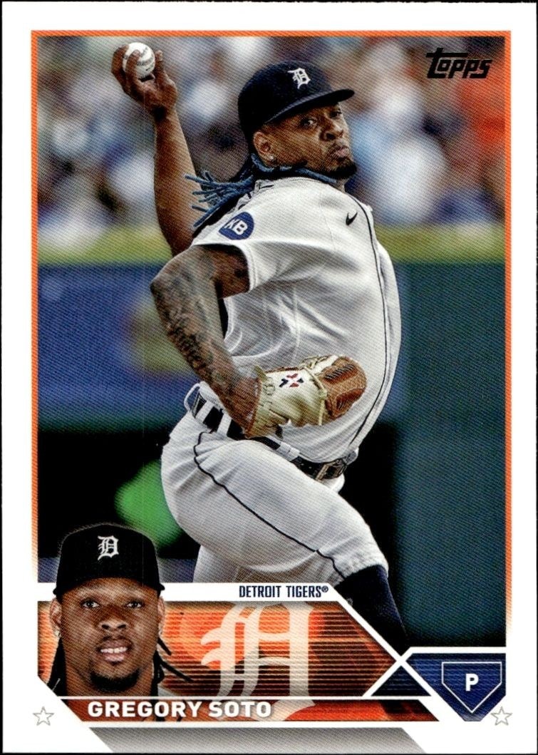 2023 Topps Gregory Soto #86 baseball trading card front