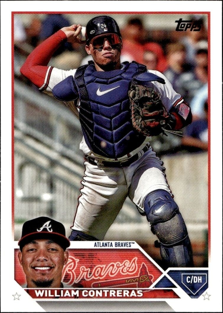 2023 Topps Series 1 William Contreras #68 trading card