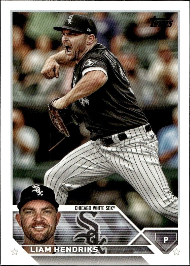 2023 Topps Series 1 Liam Hendriks #175 trading card