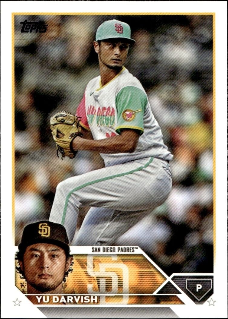 2023 Topps Series 1 Yu Darvish #279 trading card
