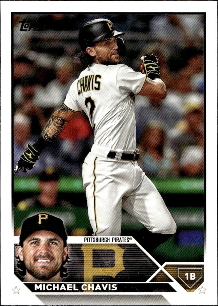 2023 Topps Series 1 Michael Chavis #170 trading card