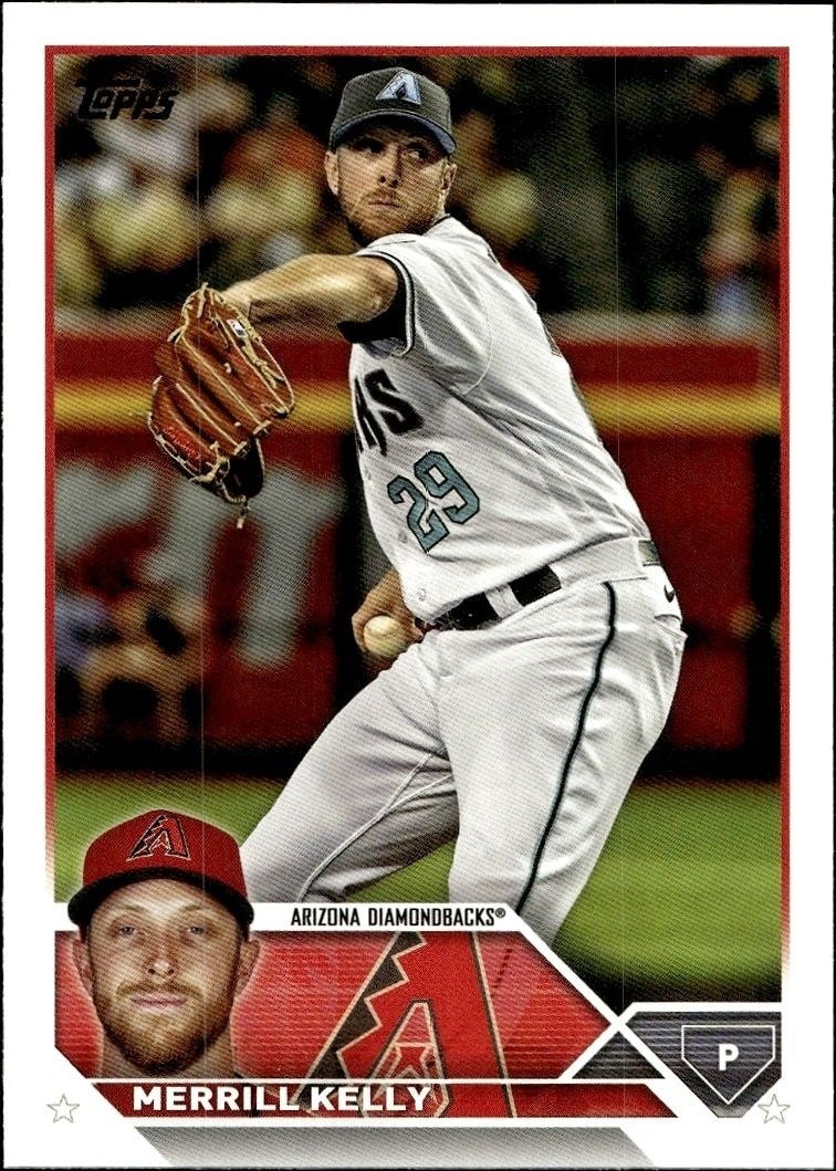 2023 Topps Series 1 Merrill Kelly #71 trading card