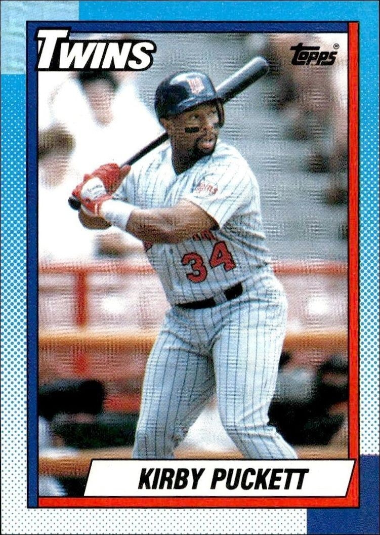 1990 Topps Kirby Puckett #700 trading card