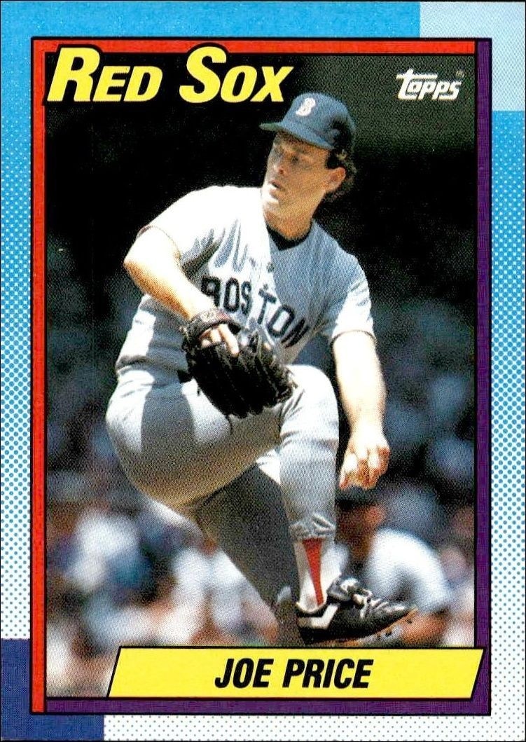 1990 Topps Joe Price #473 trading card