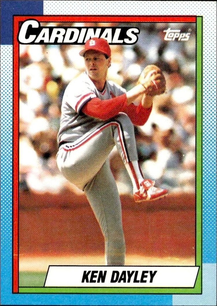 1990 Topps Ken Dayley #561 trading card