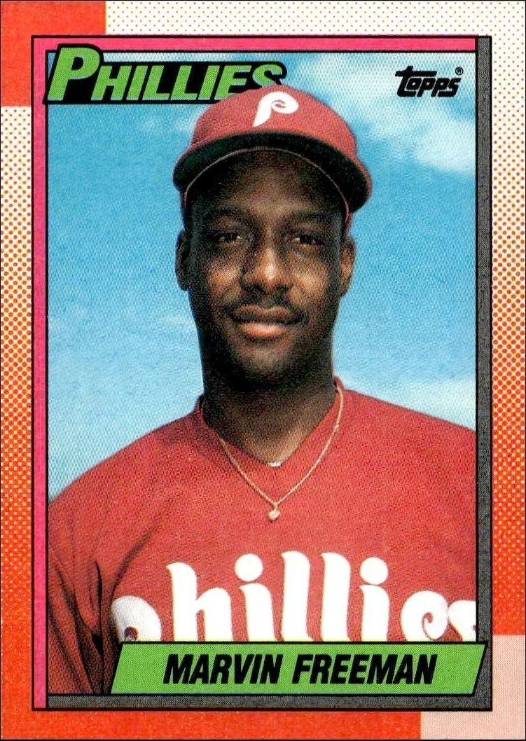 1990 Topps Marvin Freeman #103 trading card