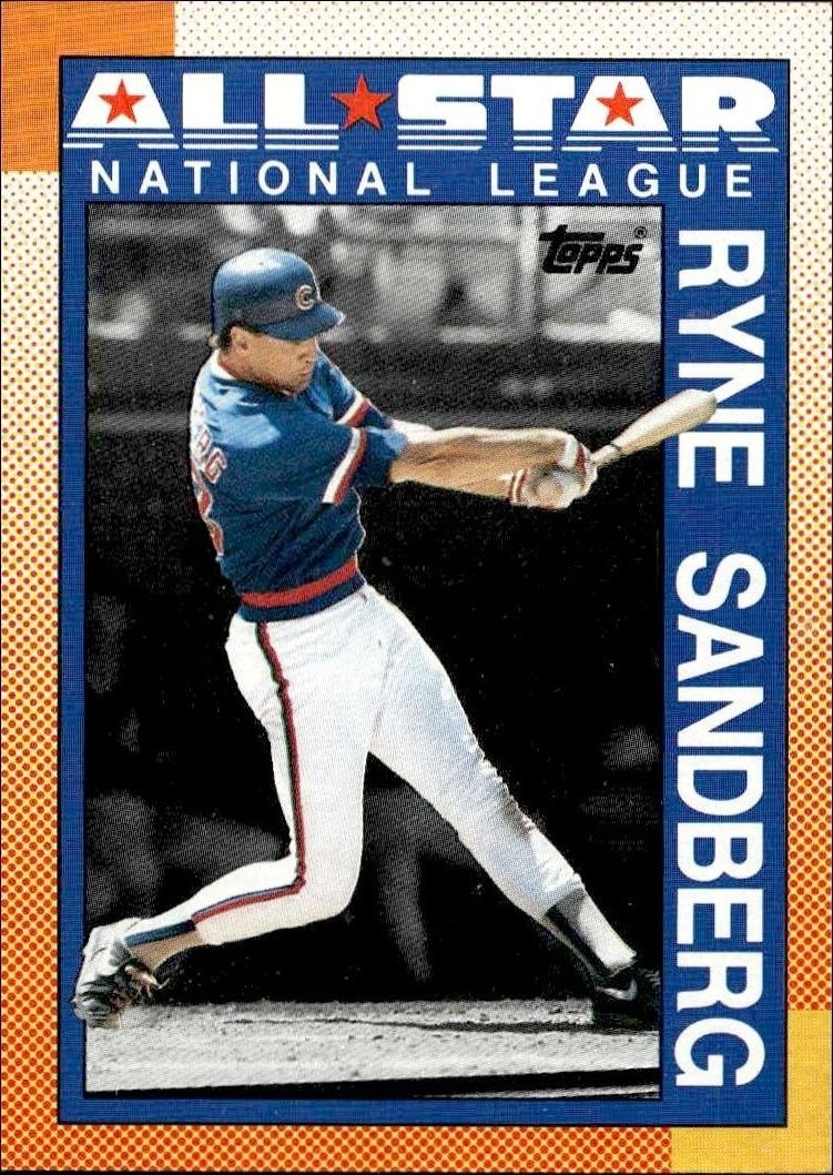 1990 Topps Ryne Sandberg #398 trading card