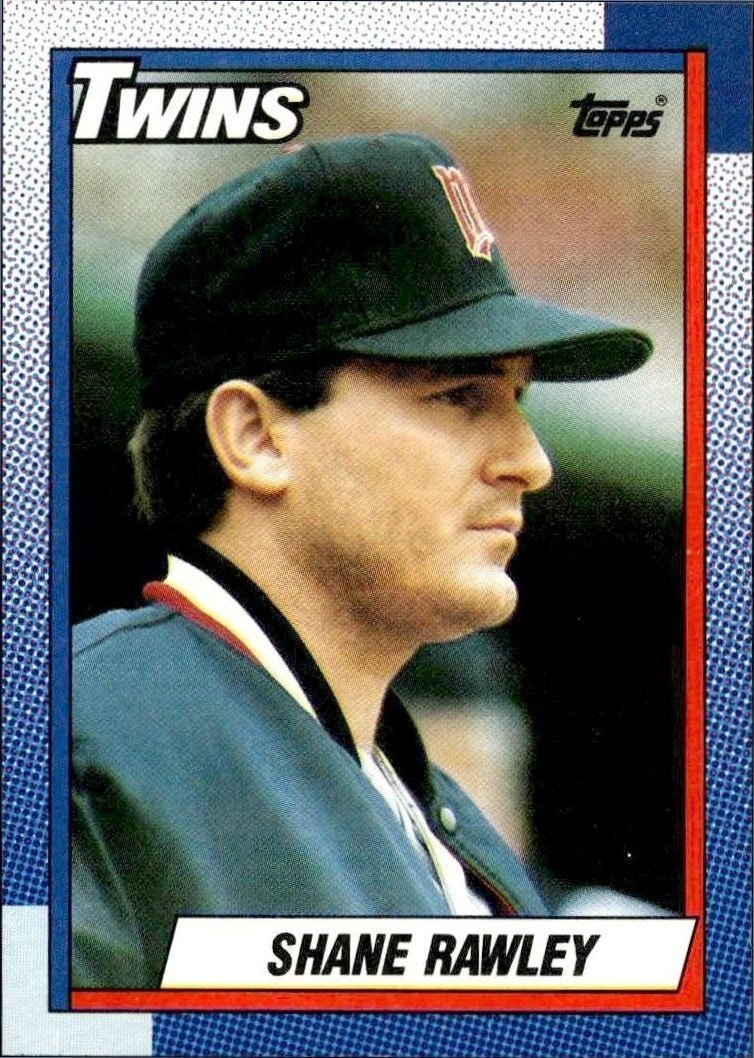 1990 Topps Shane Rawley #101 trading card