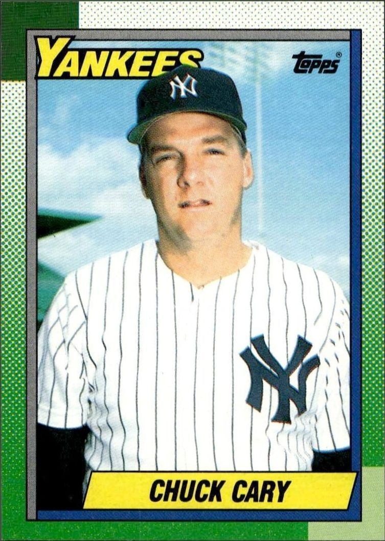1990 Topps Chuck Cary #691 trading card