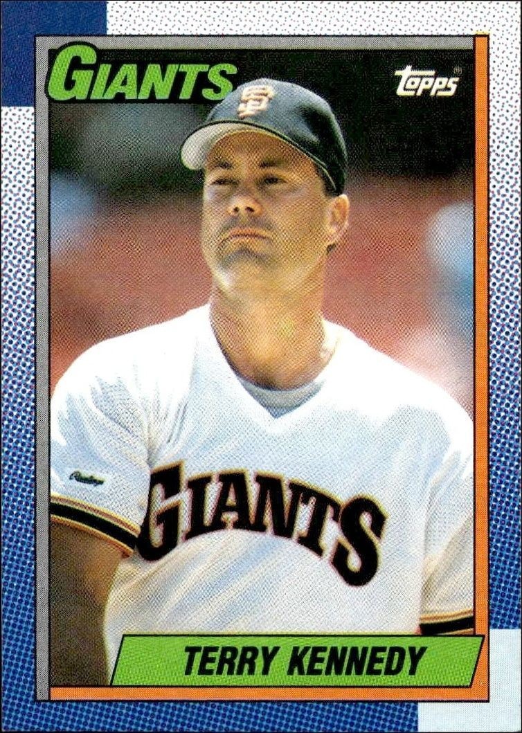 1990 Topps Terry Kennedy #372 trading card