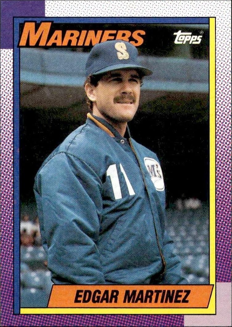 1990 Topps Edgar Martinez #148 trading card